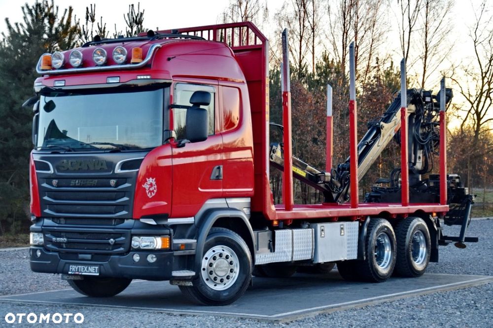 Scania R520 V8 Loglift 125S