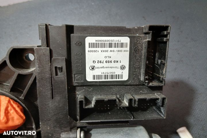 Motoras macara geam fata dreapta 1K0959792Q 1K0959702AM 1K0959792Q 1K - 4