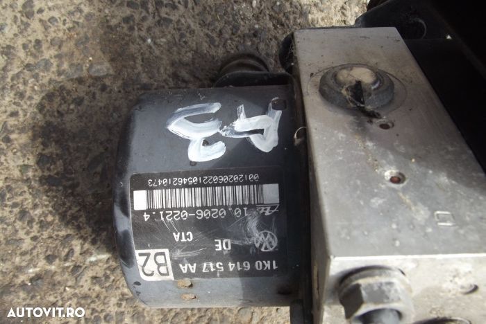Modul ABS Audi A3 8P VW Golf 5 Seat Leon Skoda Octavia cod 1k0614517aa ECU calculator - 1