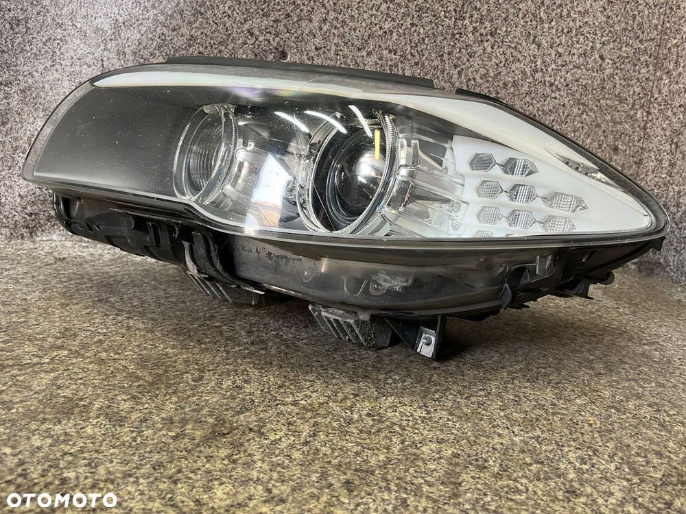 Lampa lewa przod przednia Bi-Xenon skretny LED modul BMW F10 F11 KOMPLETNA - 4