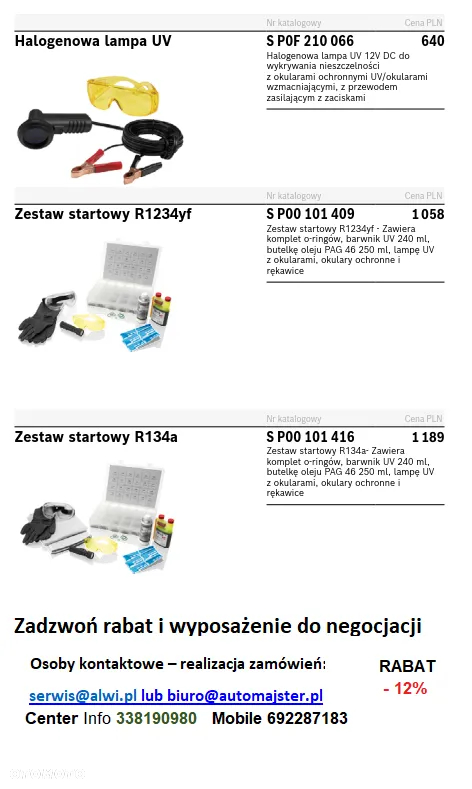 Acs 611 stacja klimatyzacji Bosch elektryki i hybrydy - 20