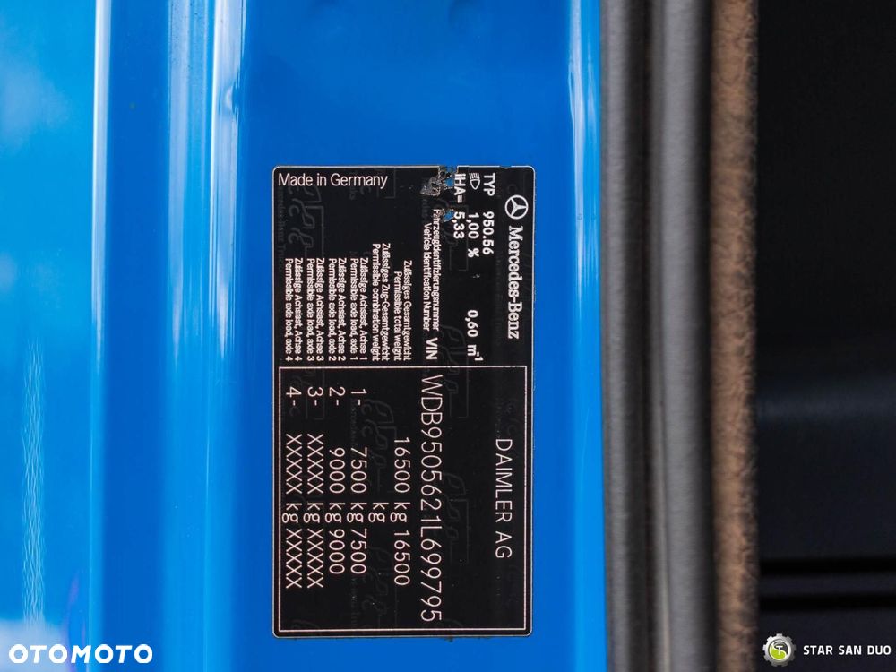 Mercedes-Benz AXOR 1829 4x4 Palfinger PK 8501 HDS Żuraw - 23