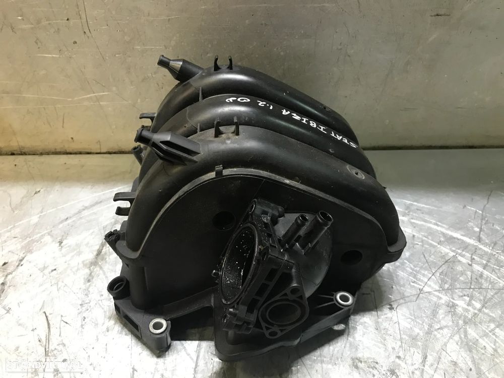 COLECTOR / COLETOR DE ADMISSÃO SEAT IBIZA 6J / VOLKSWAGEN POLO 6R 1.2i 12V 03E129711D - 4