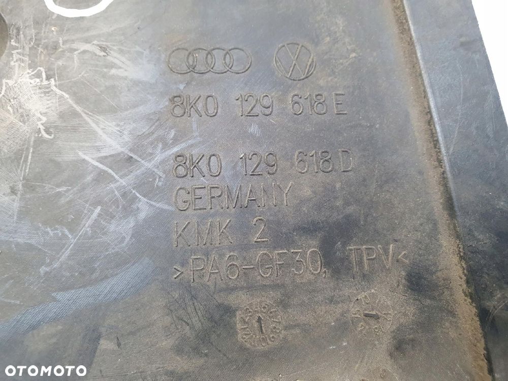 WLOT POWIETRZA DOLOT Kierownica Audi A5 A4 B8 8K0129618D - 7