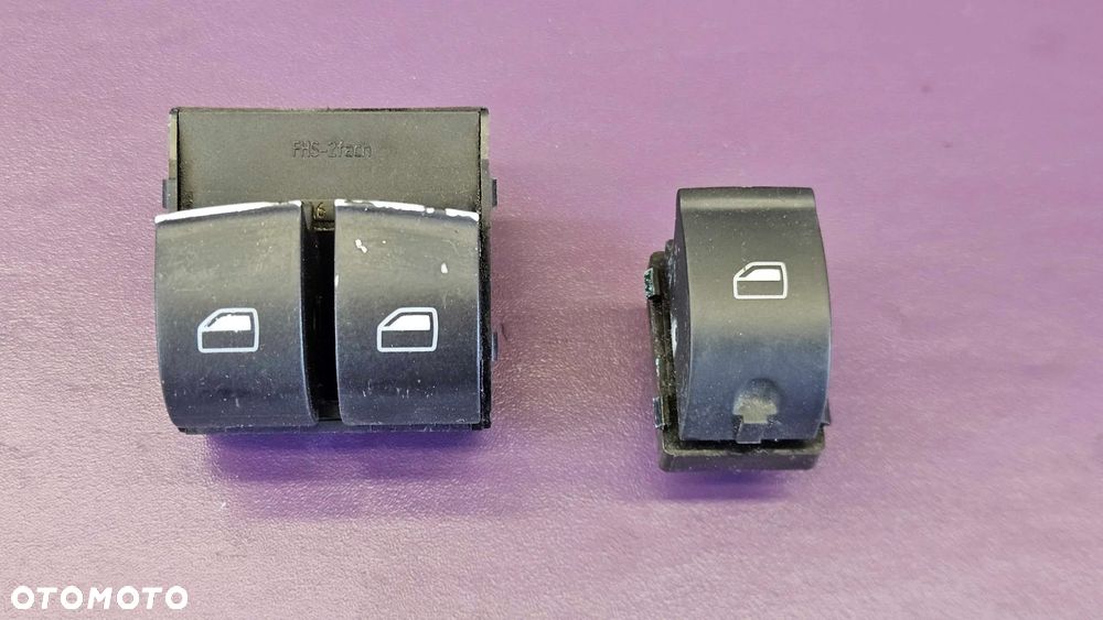 Przełacznik Szyb 8Z0959851 8E0959855 Podwójny x2 Włacznik Otwierania Szyby Panel Sterowania Audi A4 B6 - 1