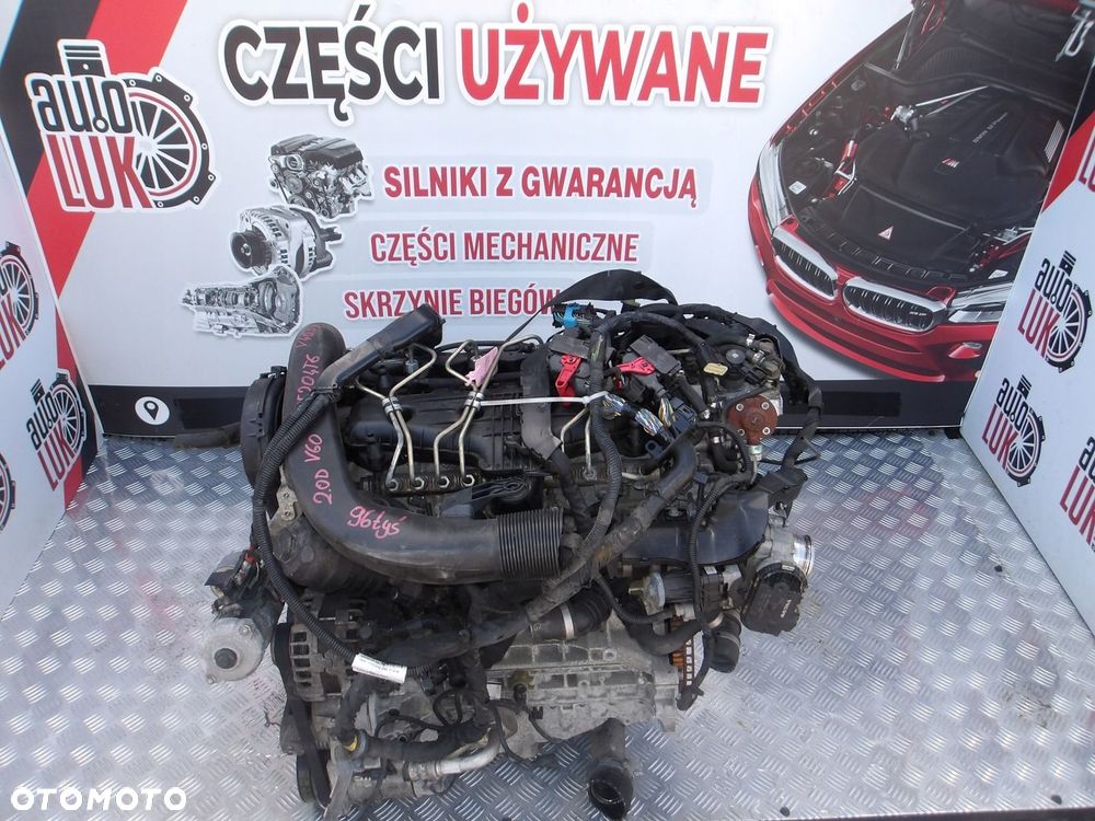 SILNIK KOMPLETNY VOLVO V40 D3 V60 2.0D D5204T6 96 TYS - 1