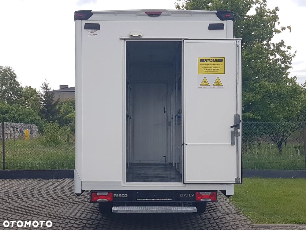 Iveco DAILY KONTENER NISKOPODŁOGOWY 4,43x2,23x2,42 SKLEP BAR FOODTRUCK KAMPER KLIMA - 5