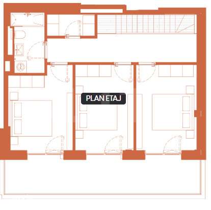 Room view of Apartament 5 bedroom in Strada Jean Jaures