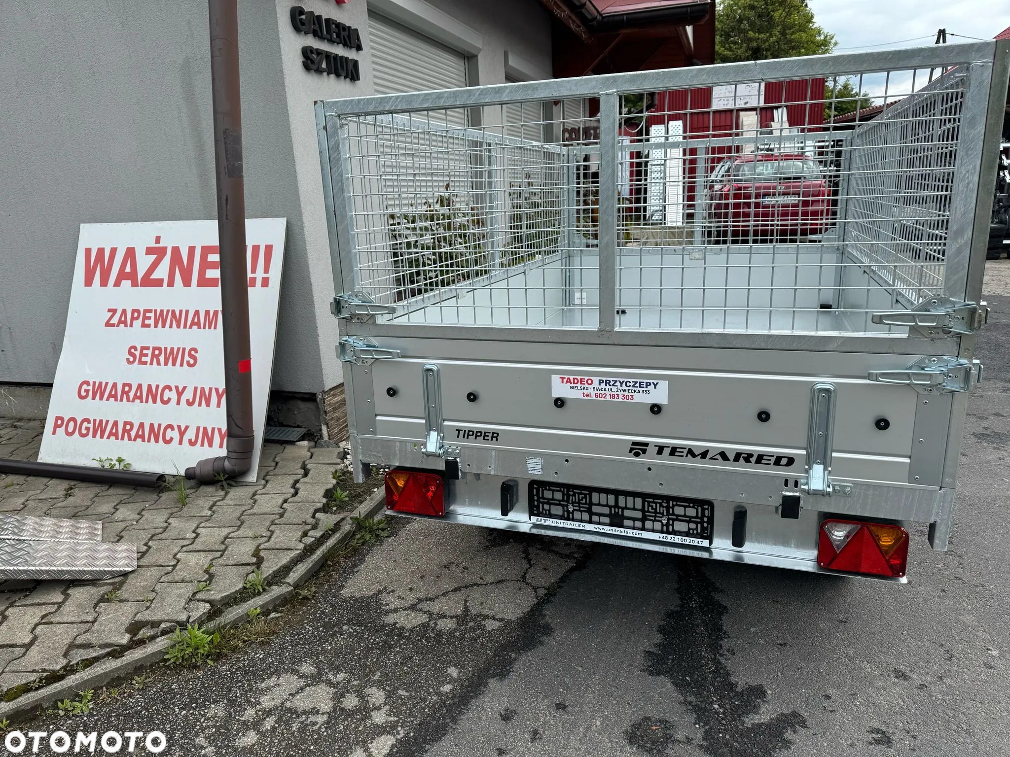 TEMARED TIPPER 2515/2 ALU burty + nadstawka siatkowa - 9
