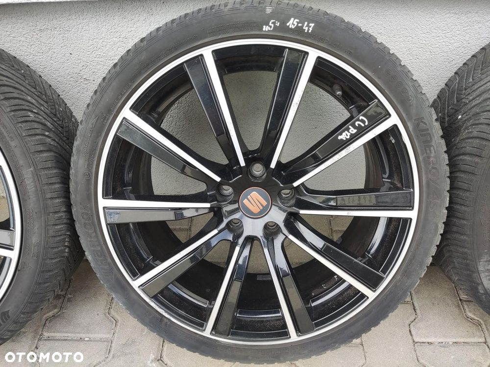 KOŁA OPONY FELGI ALUMINIOWE 19 SEAT LEON III CUPRA LIFT 2016-2020 5X112 8J - 5