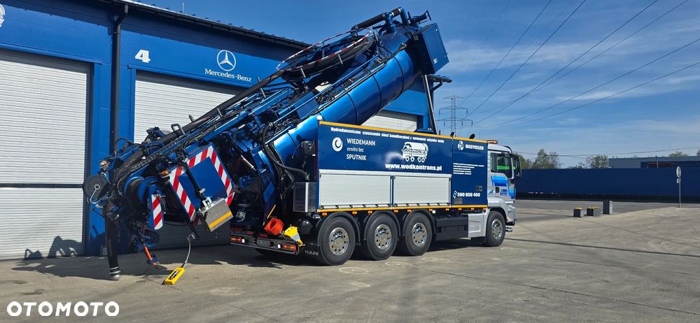 MAN TGS 35.510 WIEDEMAN 12/6m3 kamera SPUTNIK Recykling - 9
