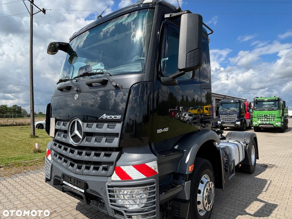 Mercedes-Benz AROCS 1846 4x4 HAD (Hydrodrive) , hydraulika do wywrotu ,  (nie MAN , SCANIA) dzienna kabina może być pod zabudowę wywrotki , beczkowóz , rolniczy itd - 17