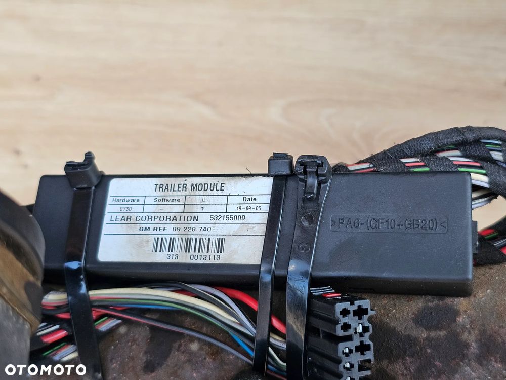 HAK HOLOWNICZY BRINK WIĄZKA MODUŁ 13 PIN OPEL VECTRA C KOMBI - 14