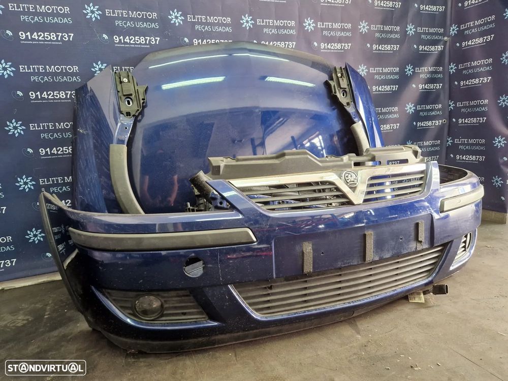 Frente completa usada OPEL CORSA C parachoques guardalamas oticas capot radiador - 5