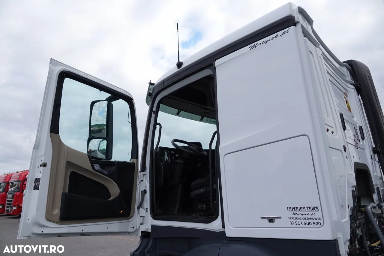 Mercedes-Benz ACTROS 1843 / RETARDER / HIDRAULIC / LOW CABIN / 2017 - 23