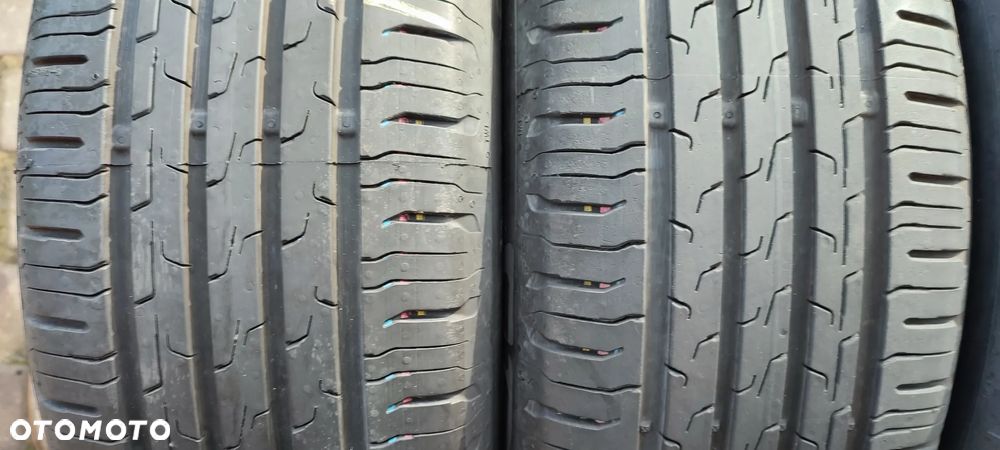 Opony Letnie Continental EcoContact 6 195/55/16 91V XL 2023r Dot 21/23 4x6,5mm Demo Ideał !! Komplet Starogard Gdański - 2