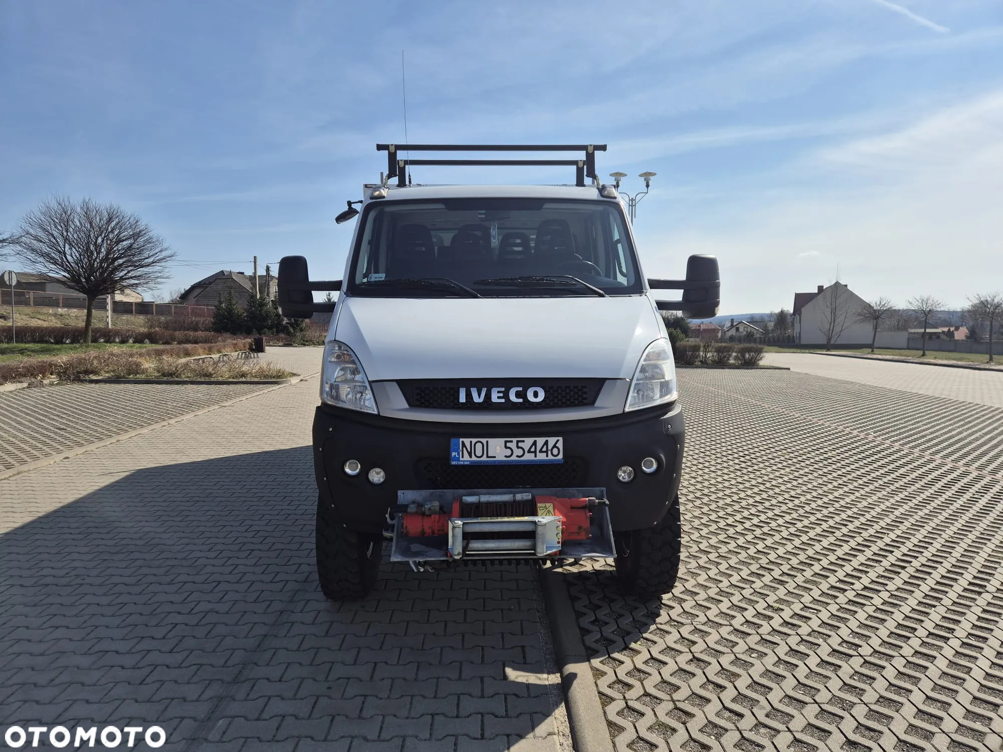 Iveco Daily 55S17W | 4X4 | 3.0L | Doka | 7 osób | Skrzynia z Kontenerem | Kamper | Do Zabudowy | Plandeka - 8