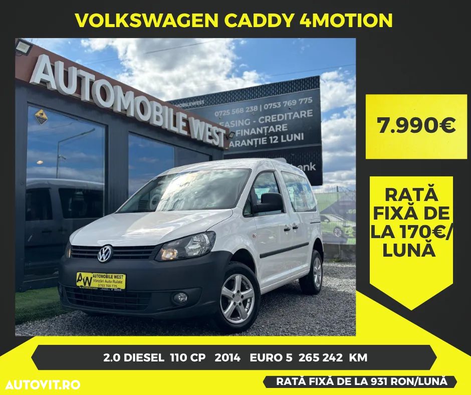 Volkswagen Caddy 2.0 TDI 4Motion Comfortline - 1