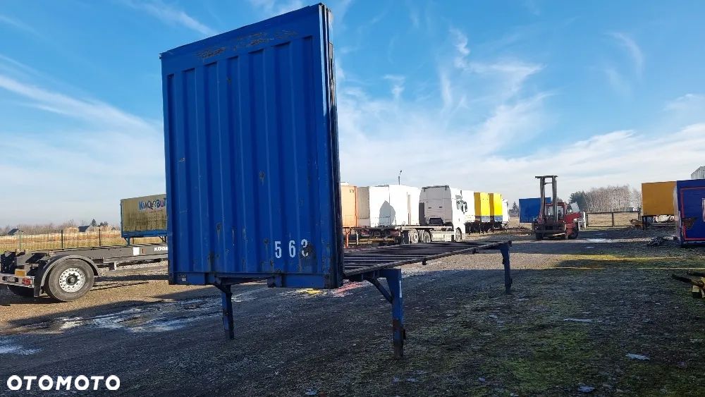 Inny 7.500zł netto ZABUDOWA BDF JUMBO 7.8m PLATFORMA możliwość transportu - 1