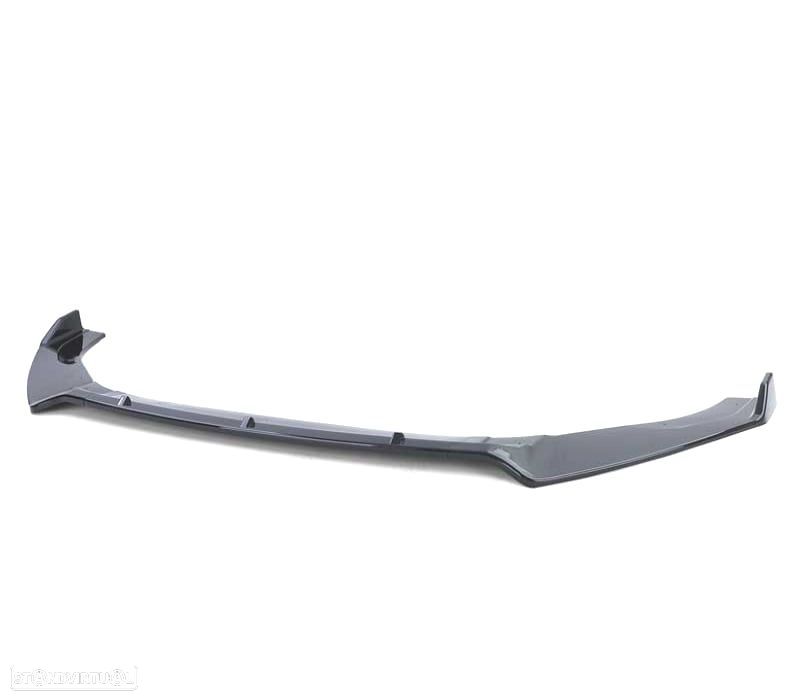 SPOILER LIP FRONTAL VOLKSWAGEN VW GOLF 7 7.5 GTI PRETO BRILHANTE - 3