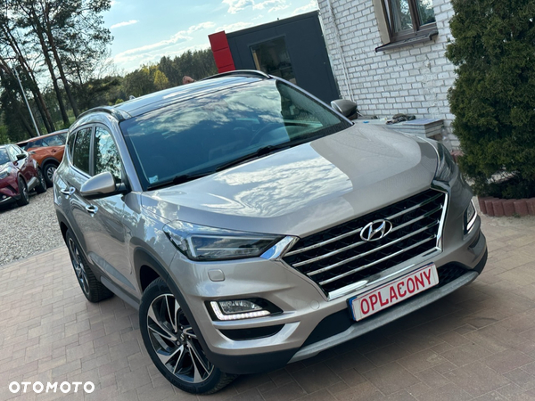 Hyundai Tucson blue 1.6 CRDi 4WD DCT Premium