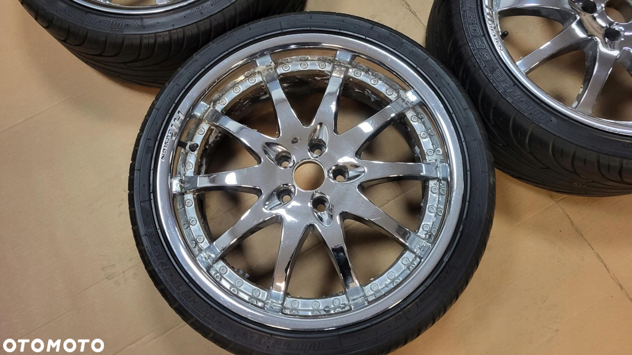 Felgi Aluminiowe Opony Komplet VW/Audi 5x112 8,5Jx19 245/35 - 5