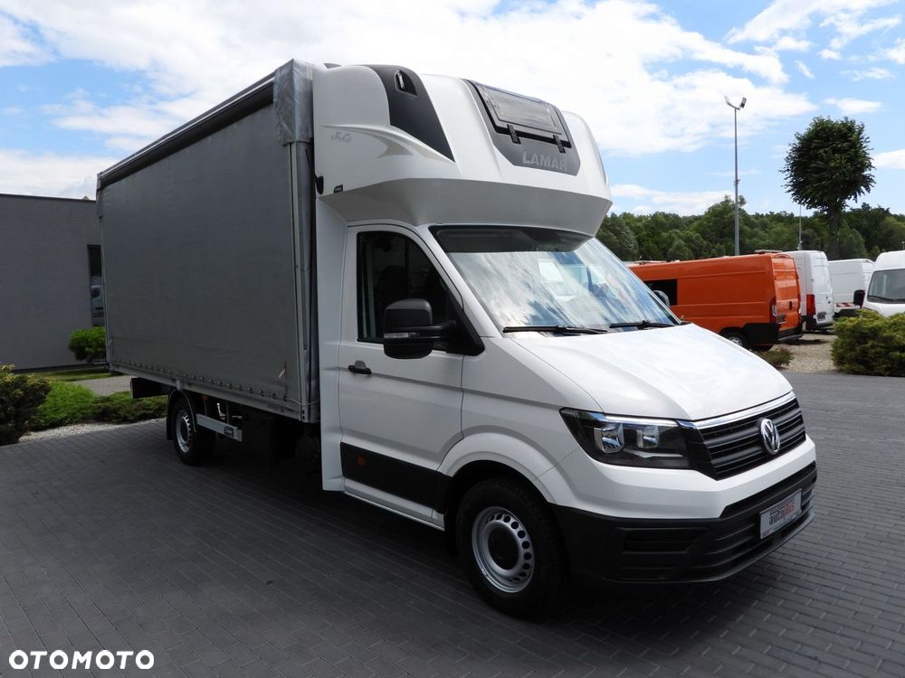 Volkswagen CRAFTER PLANDEKA 10 PALET WEBASTO TEMPOMAT KLIMATYZACJA  180KM - 5