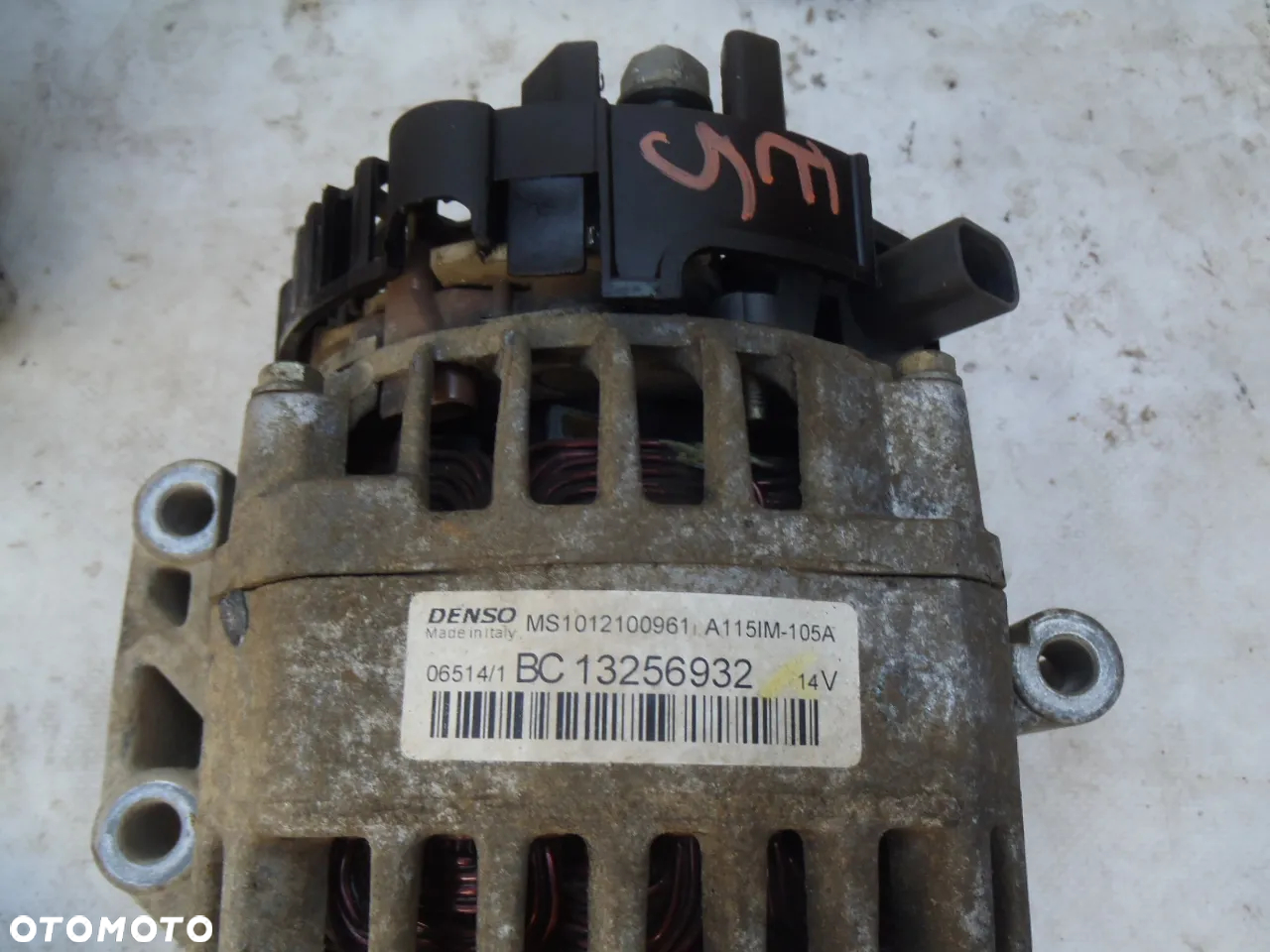 rozrusznik alternator sprężarka egr kolektor ssacy wydechowy silnik opel astra J corsa D Combo meriva B 1.3 ctdi - 8