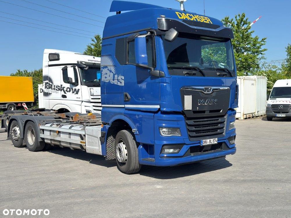 MAN 26.470 GM 6x2 OŚ SKRĘTNA BDF RAMA DO ZABUDOWY - 1