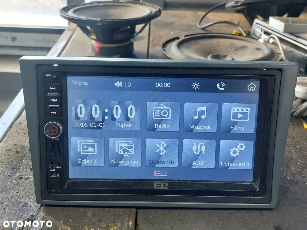RADIO ODTWARZACZ SAMOCHODOWY RADIO EP AUDIO TECHNOLOGY 2 DIN USB AUX BT GPS - 1