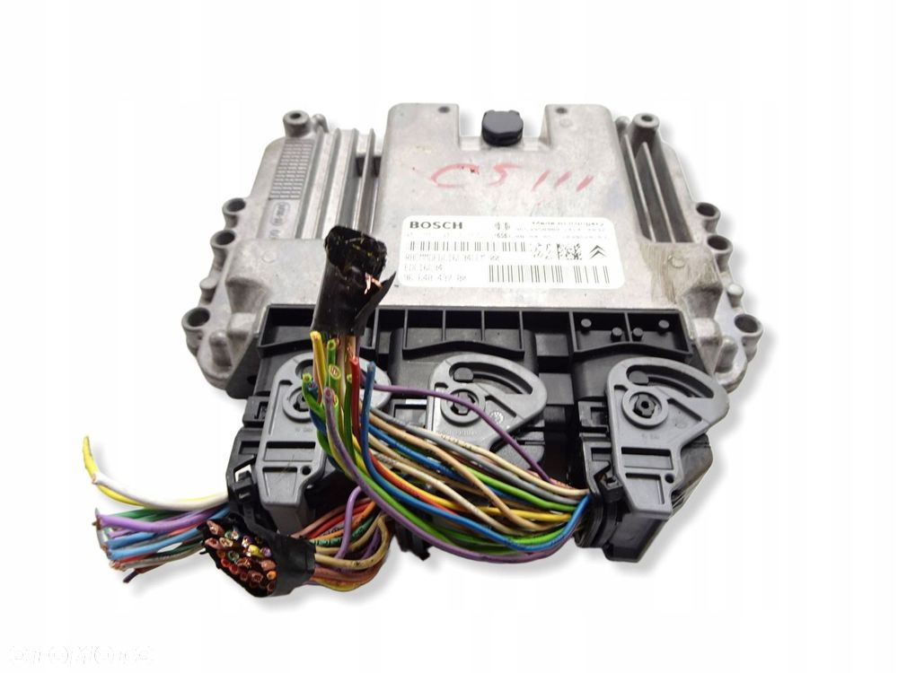 sterownik silnika citroen c5 iii 1.6 hdi 9653958980 - 1