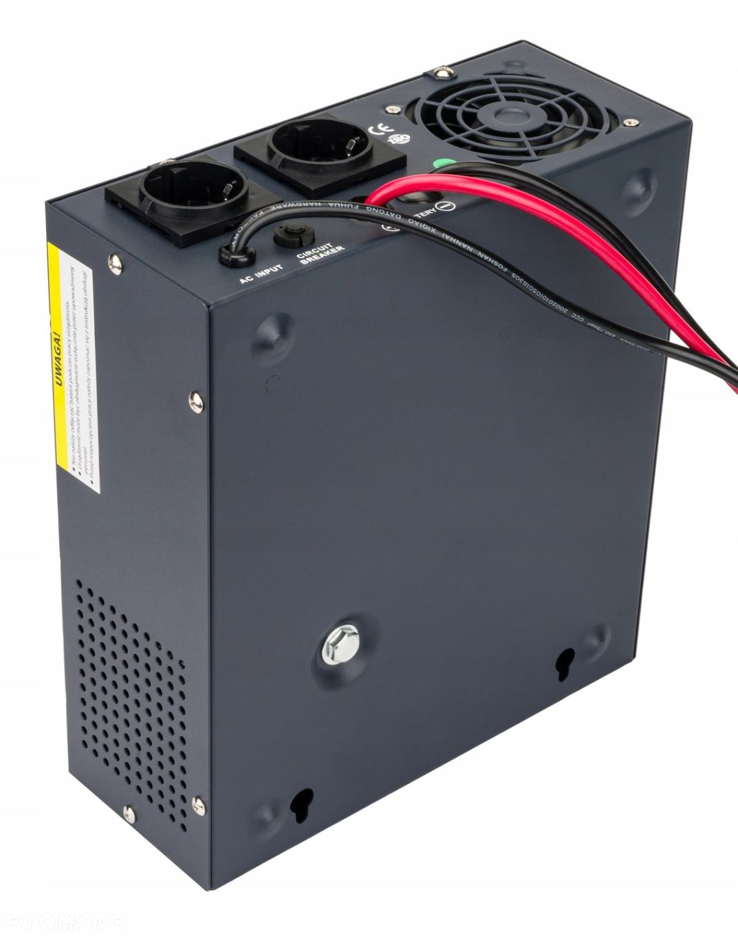 ZASILACZ AWARYJNY UPS LCD 500VA 300W PRZETWORNICA - 4