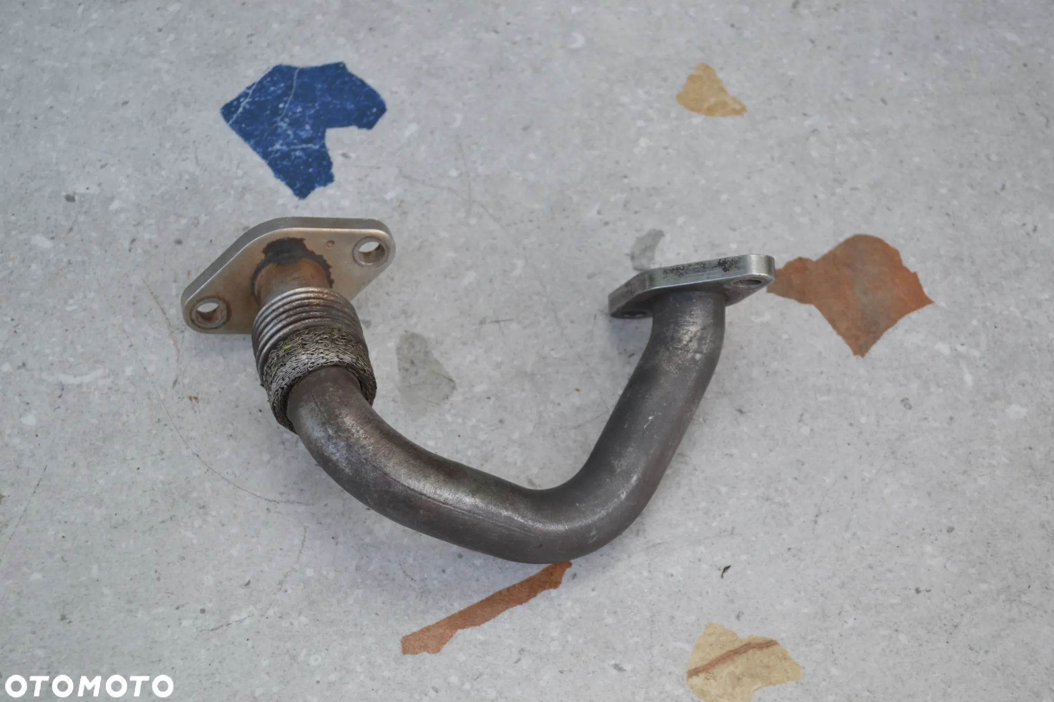 VW AUDI SEAT SKODA 1,9 TDI RURKA PRZEWÓD EGR 03G131521R - 2