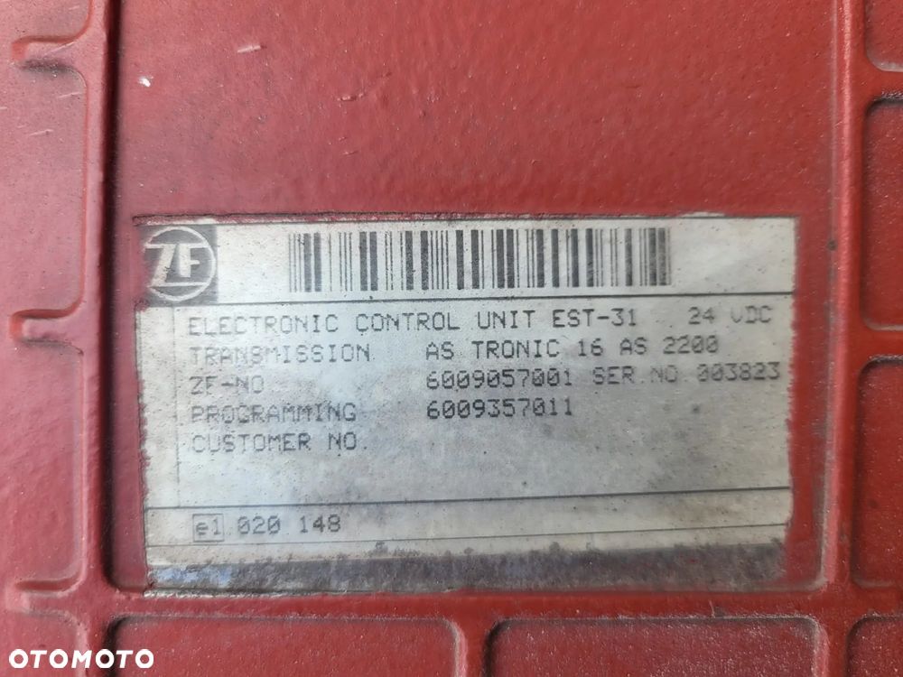 Sterownik Komputer Skrzyni AS TRONIC 16 AS 2200 IVECO - 6