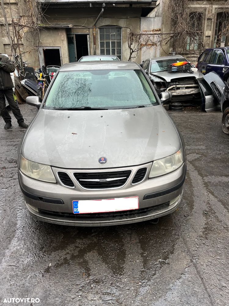 Capota fata motor Saab 93 2006 gri inchis - 7