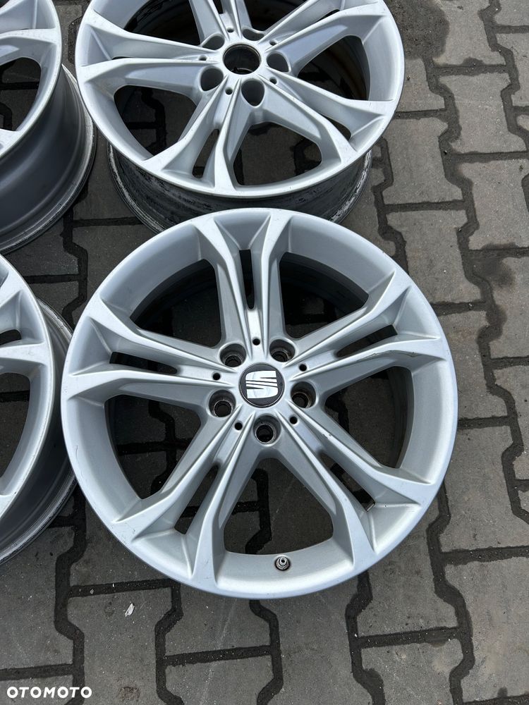 Alufelgi 18 cali 5x112 Skoa Seat Audi Volkswagen Octavia IV Golf 8 Leon IV Cupra - 9
