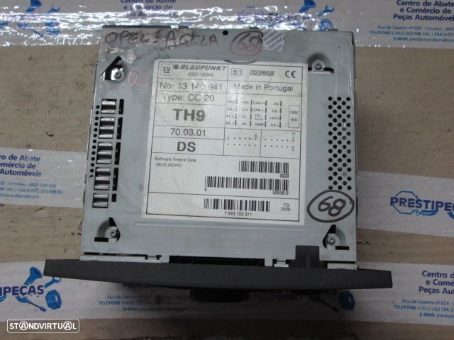 Radios 13140941 OPEL AGILA 2003 BLAUPUNKT CC 20 OPEL CORSA C 2004 BLAUPUNKT CC 20 - 2