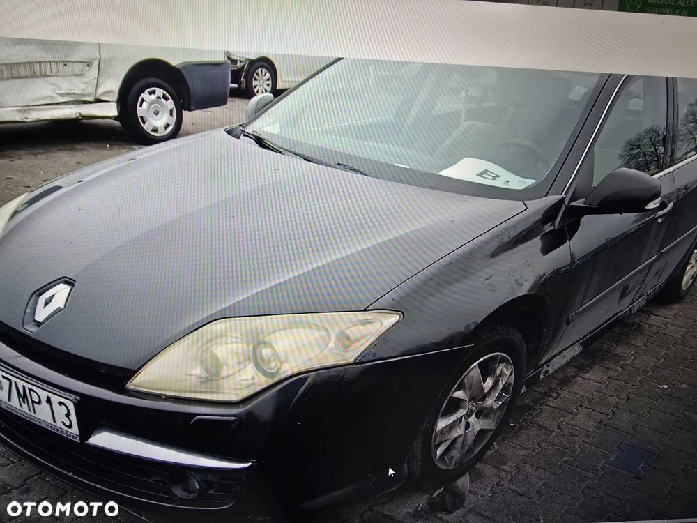 renault laguna III lift NV676 maska zderzak lampa grill błotnik drzwi zbiornik paliwa szyba - 2