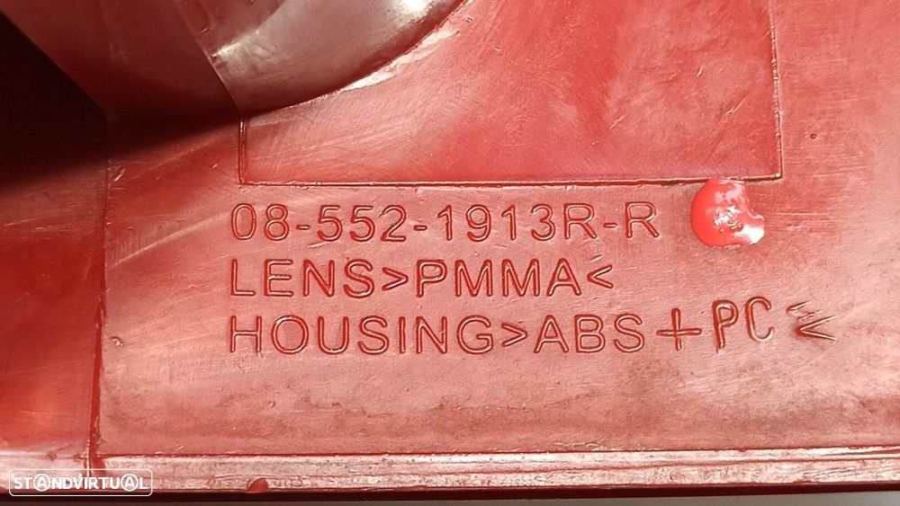 FAROLIM TRASEIRO DIREITO CITROEN XSARA PICASSO 1.6 HDI 110 SX TOP - 6