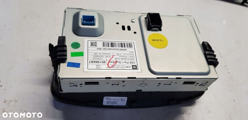 radio nawigacja Chevrolet Cruze - 5