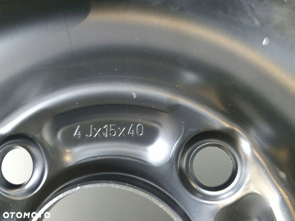 KOŁO DOJAZDOWE 125/80 R15 98AB-NA 2150836 4x108 Ford Fiesta Mk5 Mk6 - 2