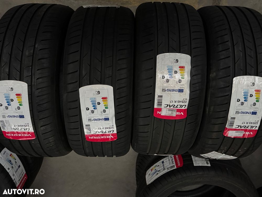 Vând 4 anvelope 225/45/17 vredestein de vară noi