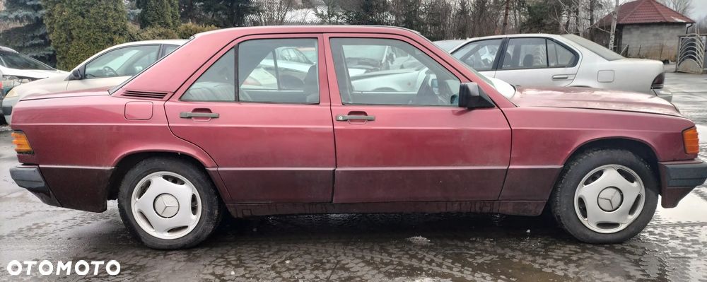 MERCEDES W201 190E M102.962 2.0 8V LICZNIK ZEGARY DRZWI PRZÓD TYŁ MASKA ZDERZAK BŁOTNIK KLAPA LAMPA SZYBA CAŁY NA CZĘŚCI - 3