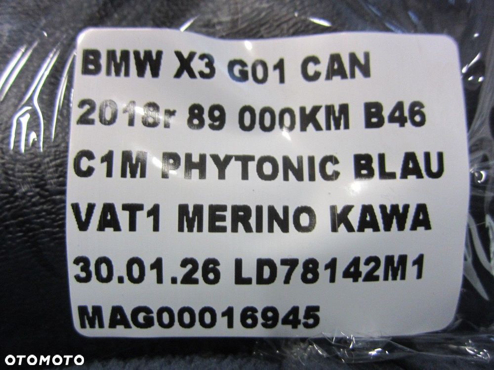 BMW X3 G01 UCHWYT DO HOLOWANIA UCHO ZESTAW HAK 72157953890 7953890 - 8