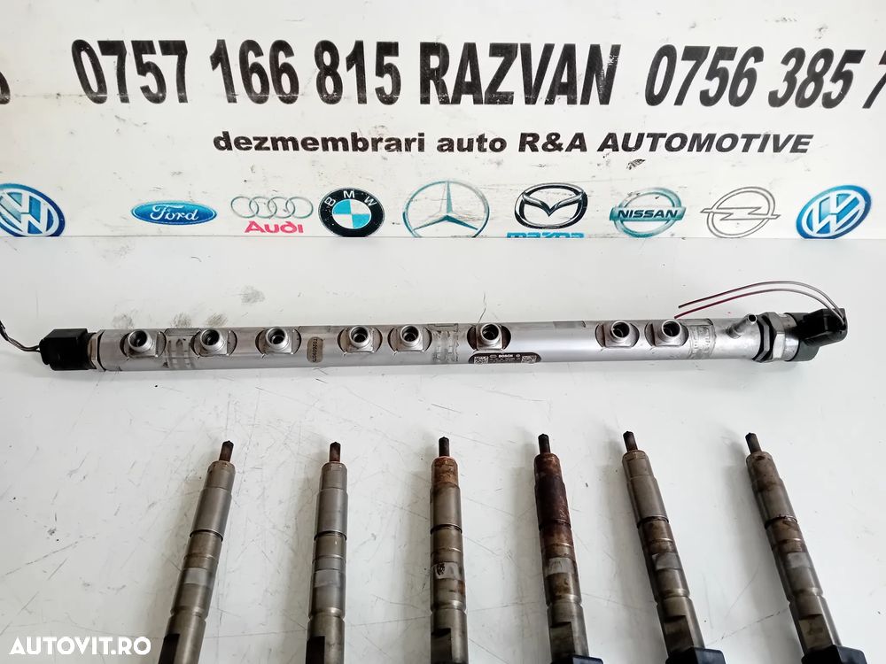 Rampa Injectoare Regulator Presiune Bmw F10 F11 F12 F13 F01 F01 F06 F07 3.0 D N57 N57D30A 7800124 - 3