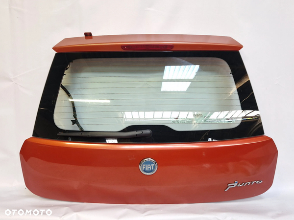 Fiat Grande Punto - Klapa bagażnika - 598/A - POMARAŃCZOWA