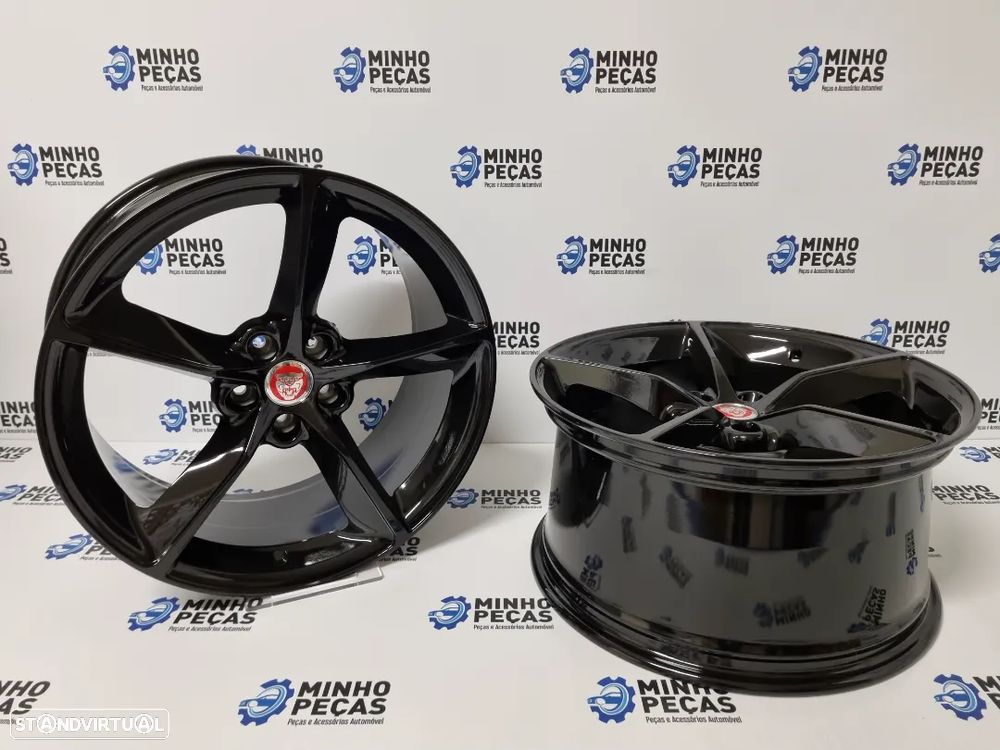 Jantes Jaguar F-Type 19 Preto Brilho - 4