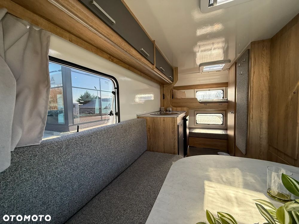 Niewiadów LAZUR przyczepa kempingowa NIEWIADÓWKA dla 4 osób z łazienką i WC 1000kg - 21