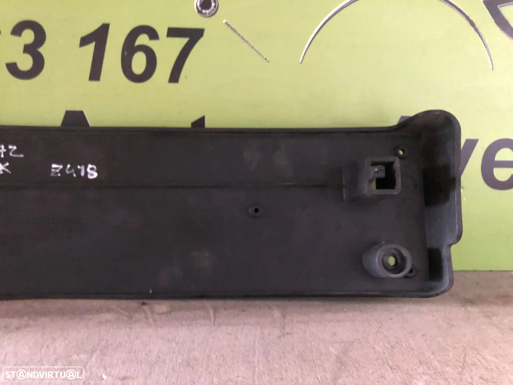 MERCEDES SLK R172 PLACA PLASTICO MATRÍCULA - Z418 - 8
