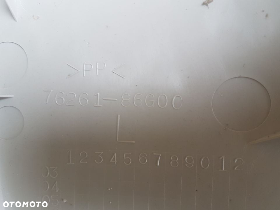 Suzuki Ignis MH Subaru G3X Justy górne boczki bagażnika tapicerki boczek - 4